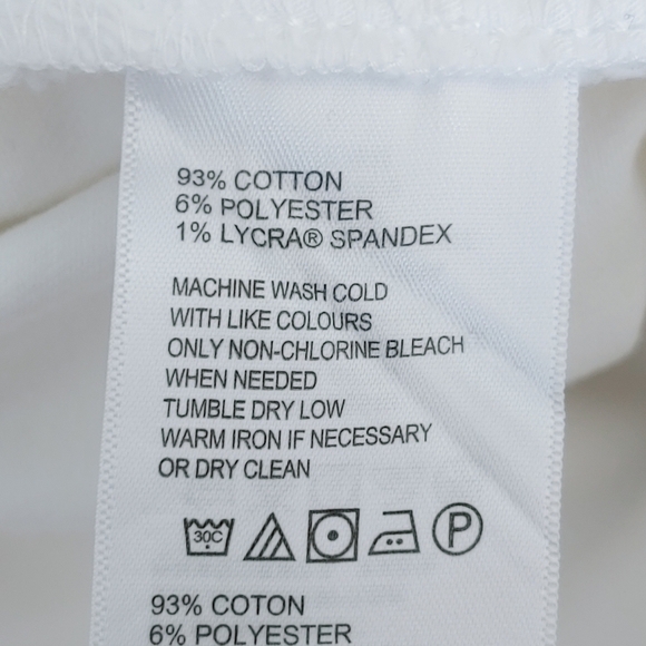 TOMMY BAHAMA White boyfriend slim cut low rise preppy jeans - Picture 12 of 13